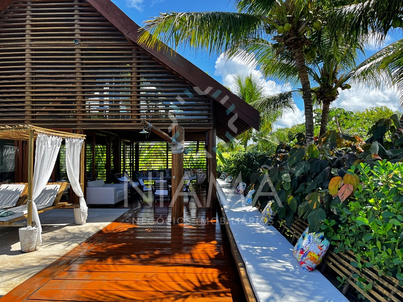 casa de luxo na praia em trancoso