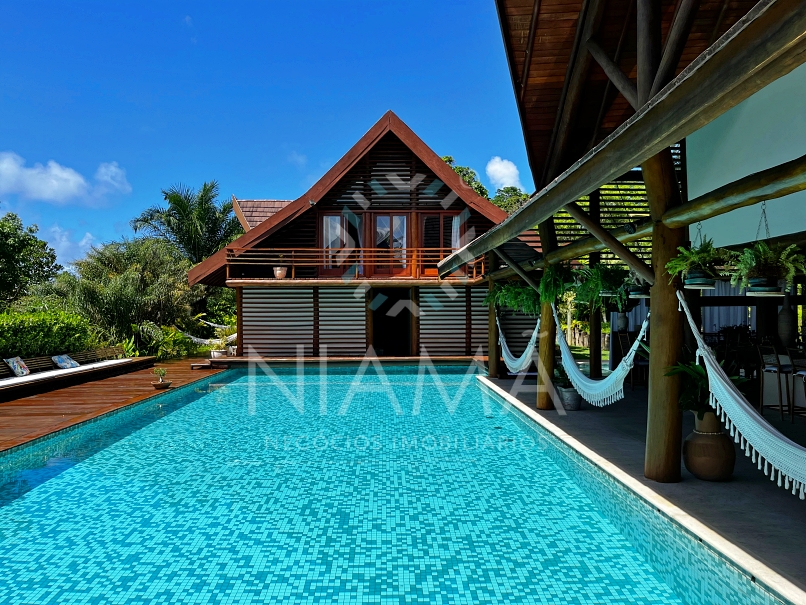 casa de luxo na praia em trancoso