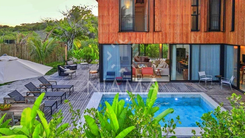 casa de luxo para alugar condominio vilas altos trancoso