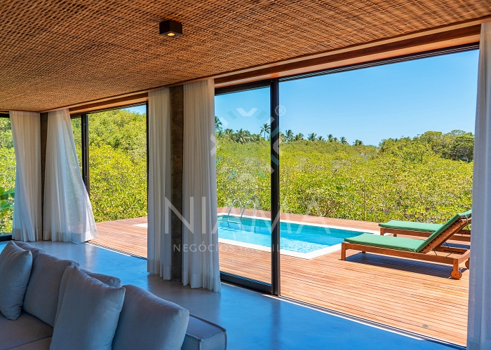 casa de luxo no condominio vilas altos trancoso
