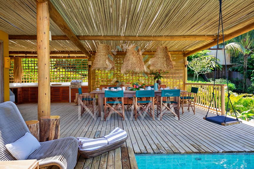 casa de luxo condominio terravista em trancoso