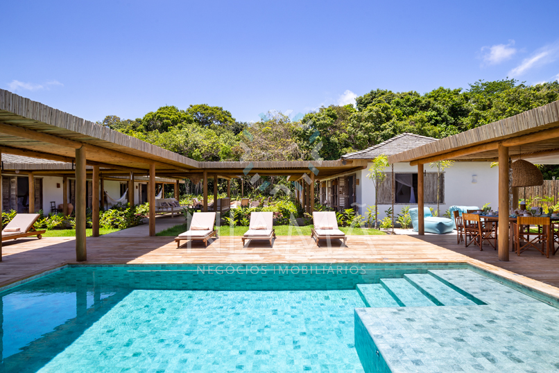 aluguel de casas de luxo condominio pedro grande em trancoso