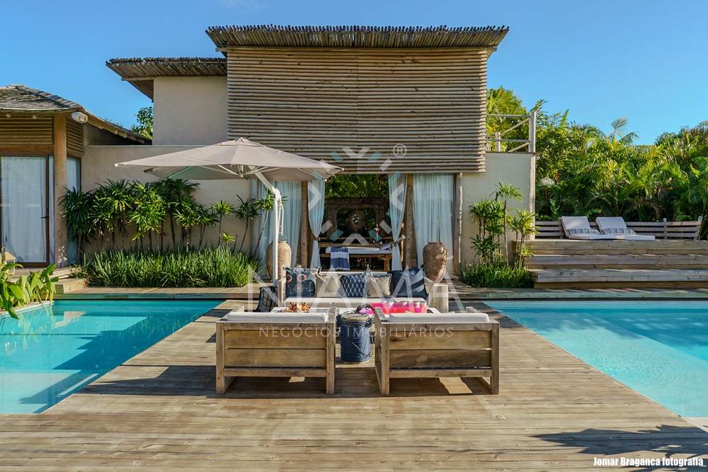 casa na praia condominio terravista trancoso