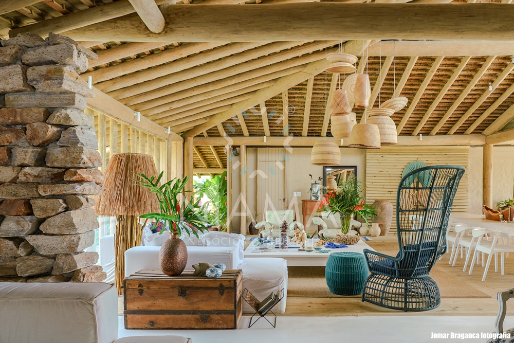 casa de luxo na praia em trancoso