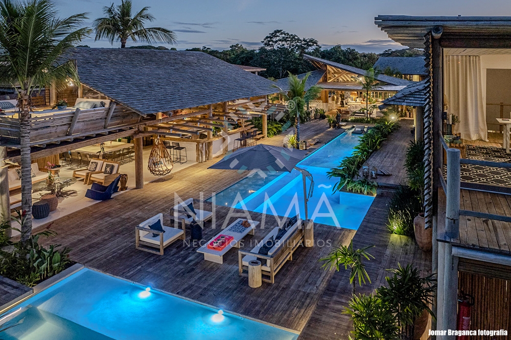 casa de luxo na praia em trancoso