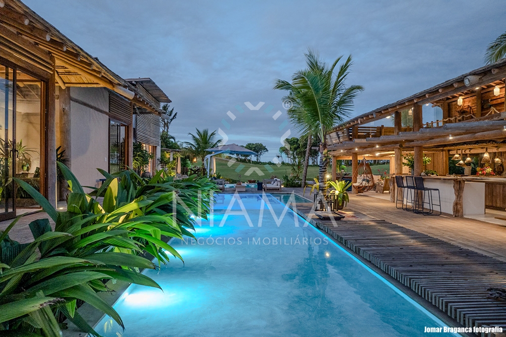 casa de luxo na praia em trancoso