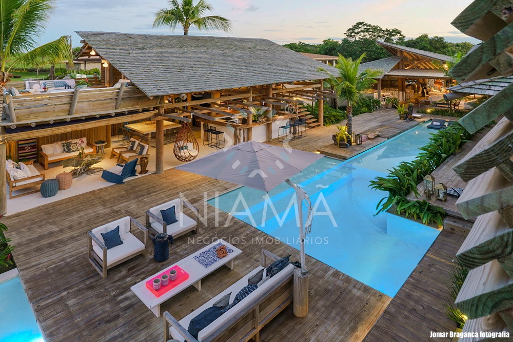 casa de luxo na praia em trancoso
