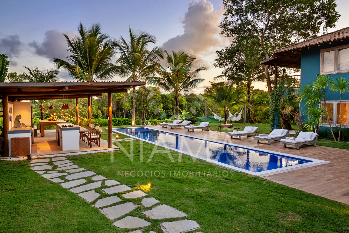 casa de luxo condominio terravista em trancoso