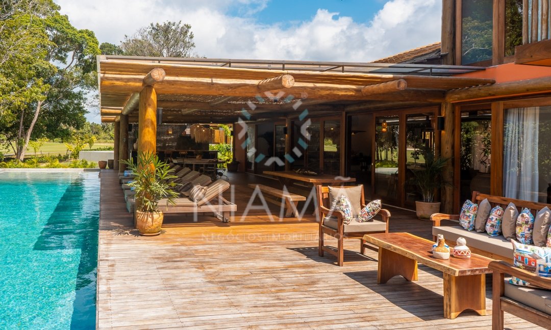 casa de luxo condominio terravista golf trancoso