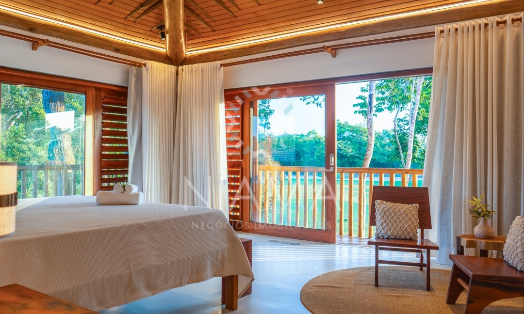 aluguel temporada trancoso condominio terravista golf luxo