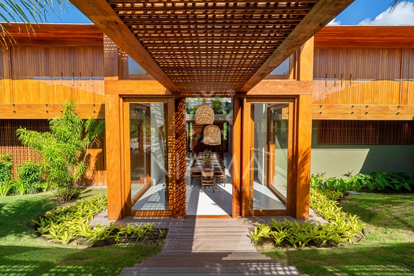 casa de luxo na praia em trancoso