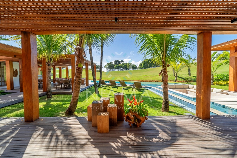 casa de luxo na praia em trancoso
