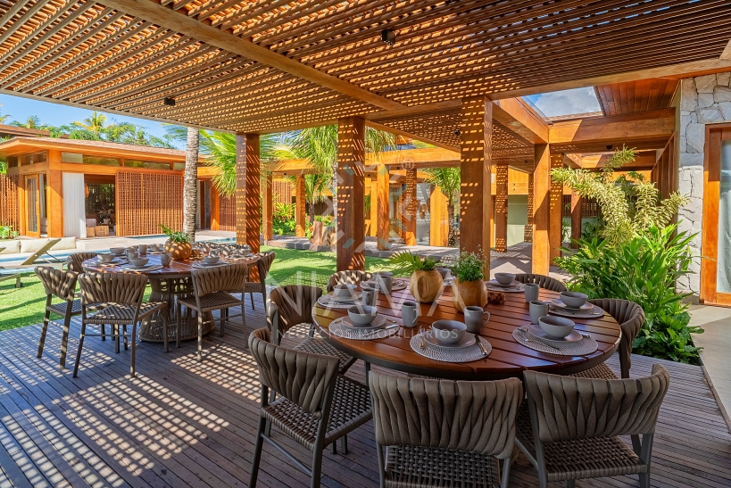 casa de luxo na praia em trancoso