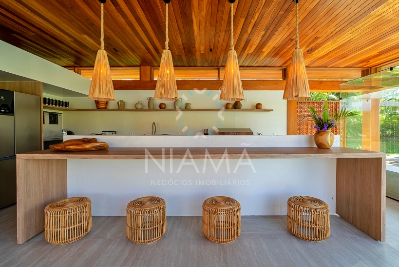 casa de luxo na praia em trancoso