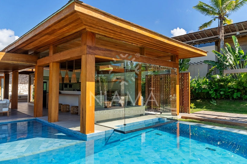 casa de luxo na praia em trancoso