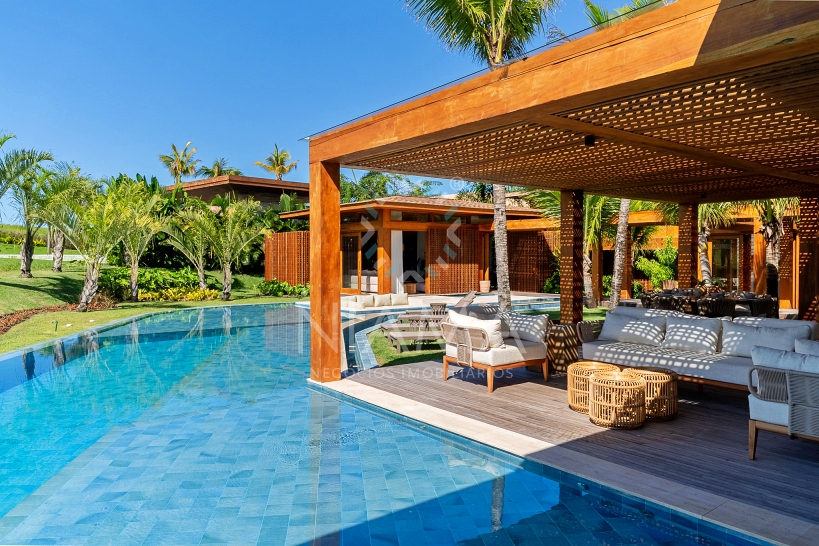 casa de luxo na praia em trancoso