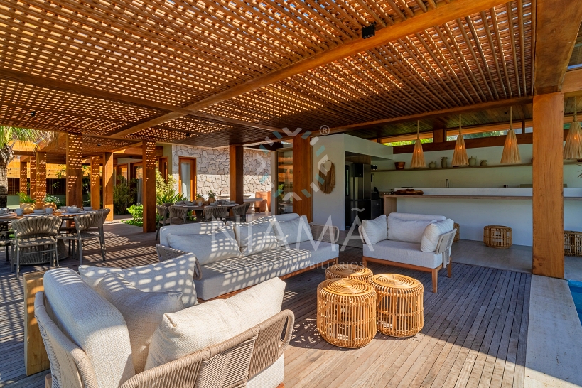 casa de luxo na praia em trancoso
