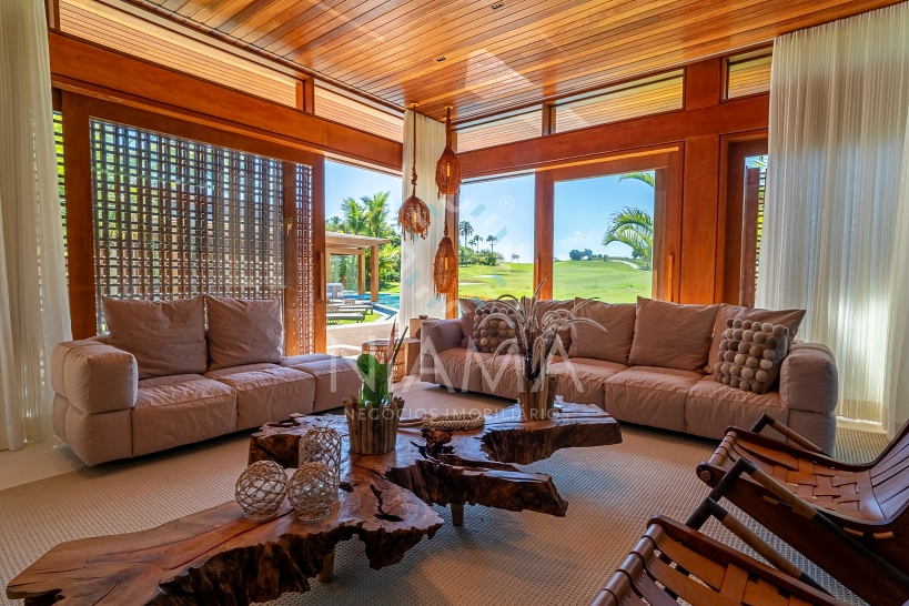casa de luxo na praia em trancoso