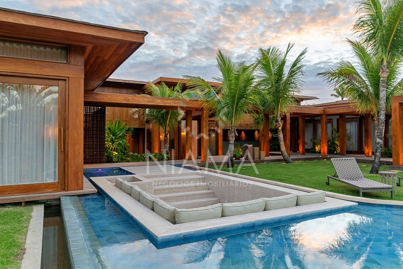 casa de luxo na praia em trancoso