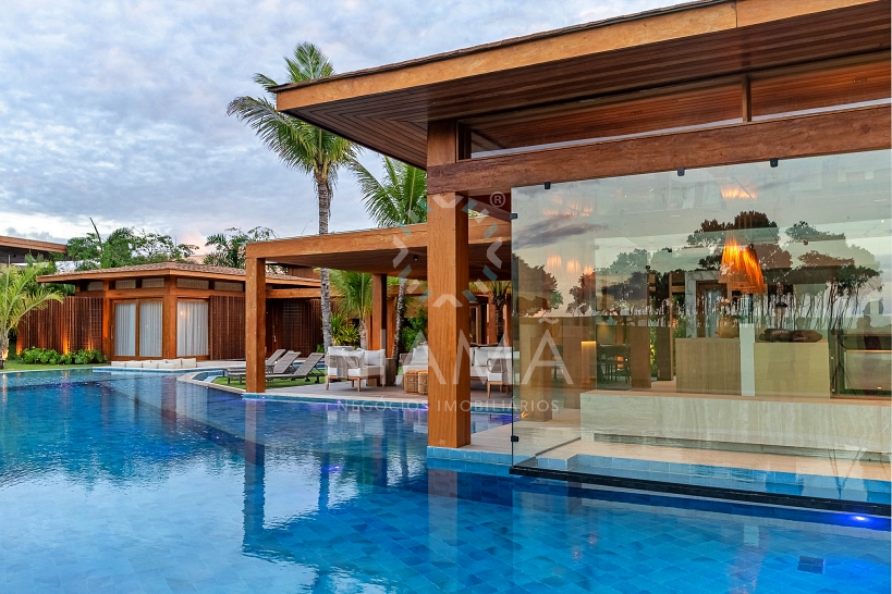 casa de luxo na praia em trancoso