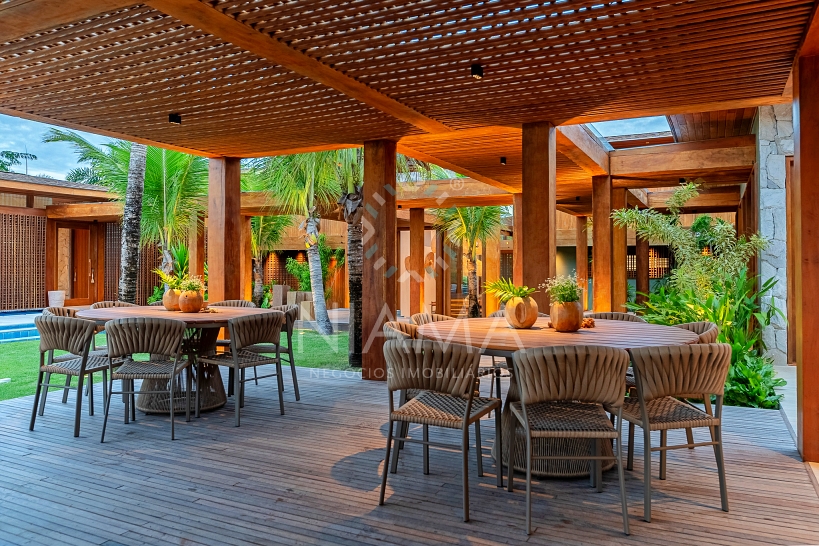 casa de luxo na praia em trancoso