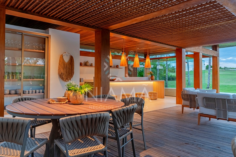 casa de luxo na praia em trancoso