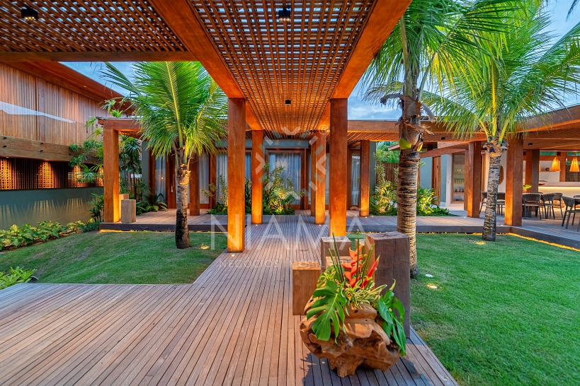 casa de luxo na praia em trancoso