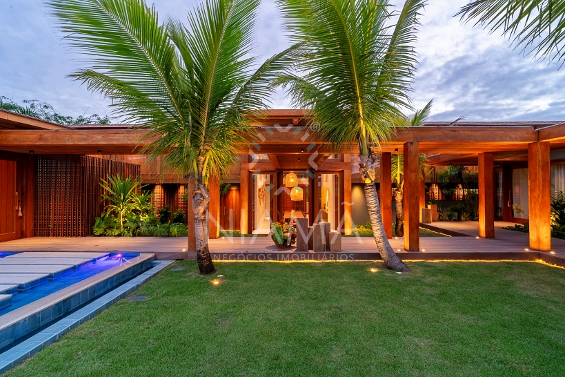 casa de luxo na praia em trancoso