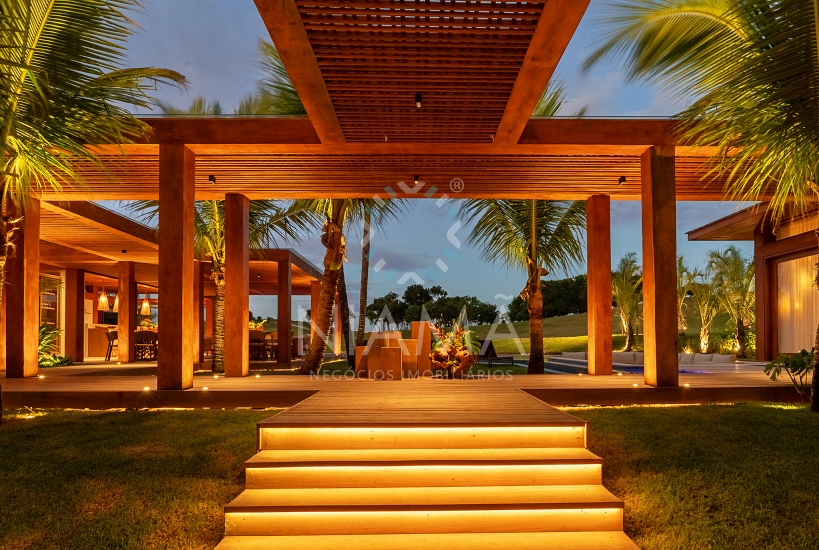 casa de luxo na praia em trancoso