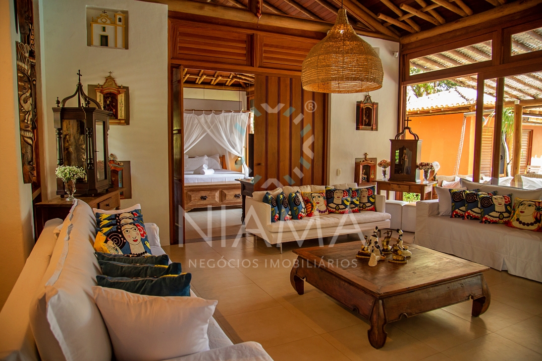 casa de luxo na praia em trancoso