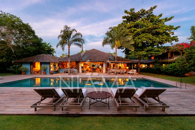 casa de luxo para alugar condominio terravista trancoso