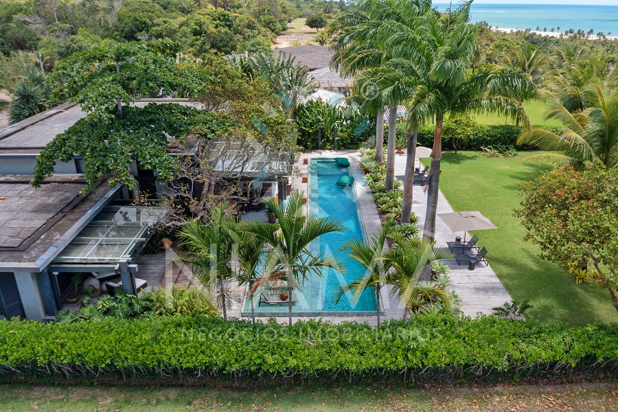 casa de luxo na praia em trancoso