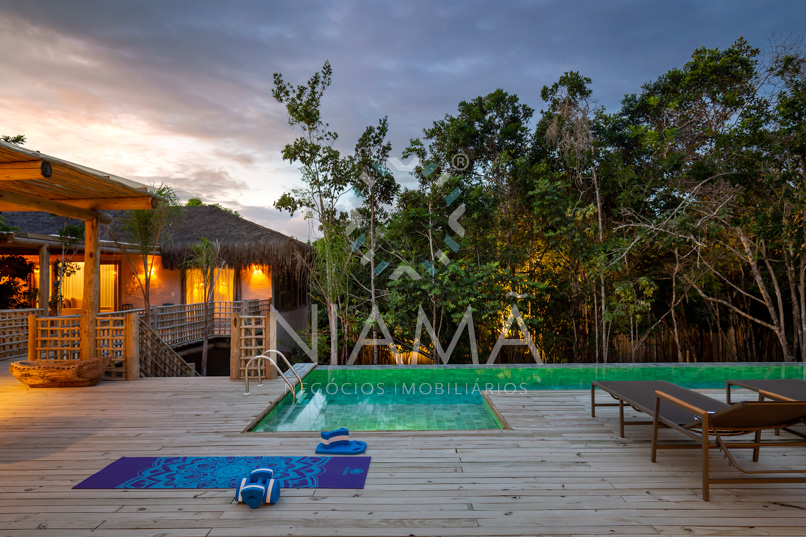 casa de luxo na praia em trancoso