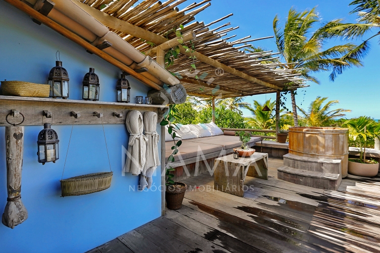 casa de luxo na praia em trancoso bahia