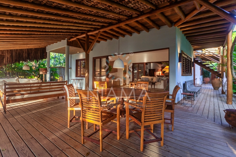 aluguel temporada casa na praia trancoso luxo