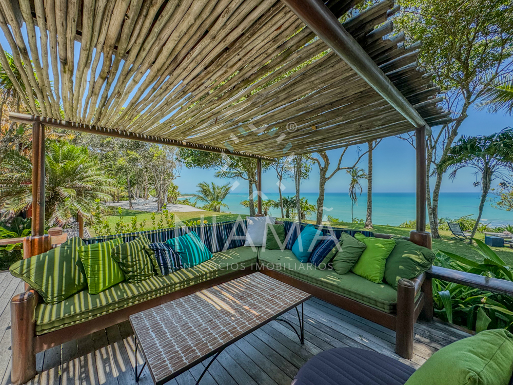 casas de luxo para alugar praia itapororoca  em trancoso