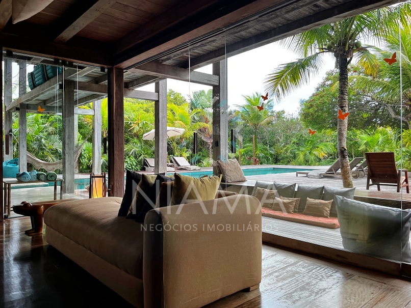 casa na praia de luxo para alugar em trancoso