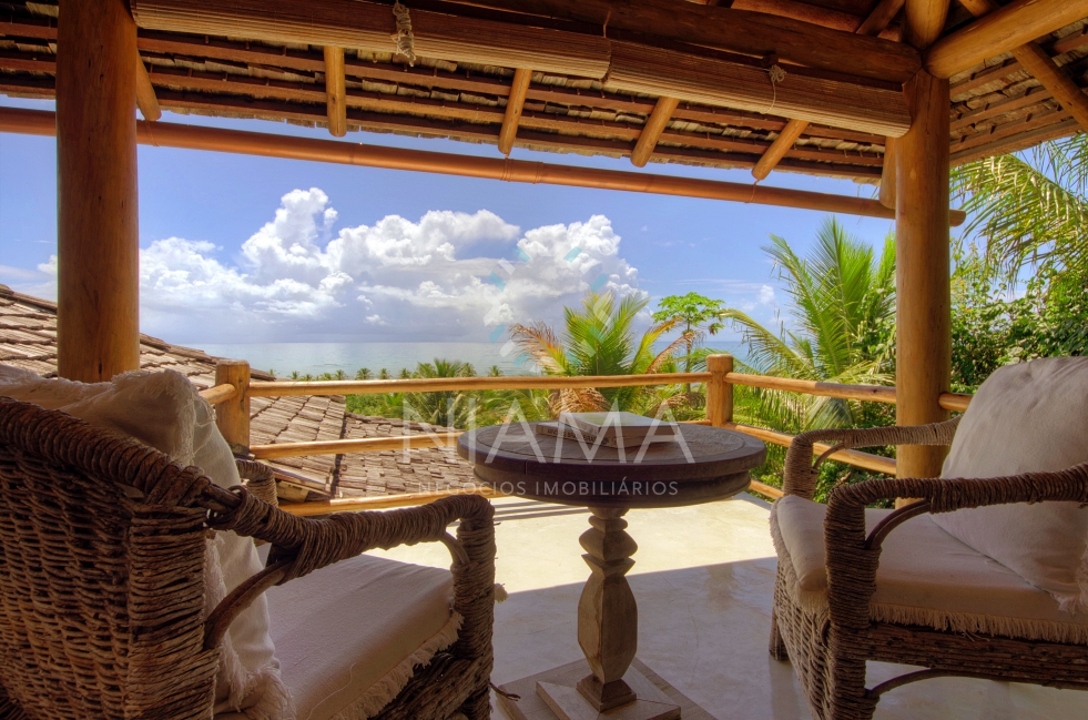 casa de luxo na praia em trancoso