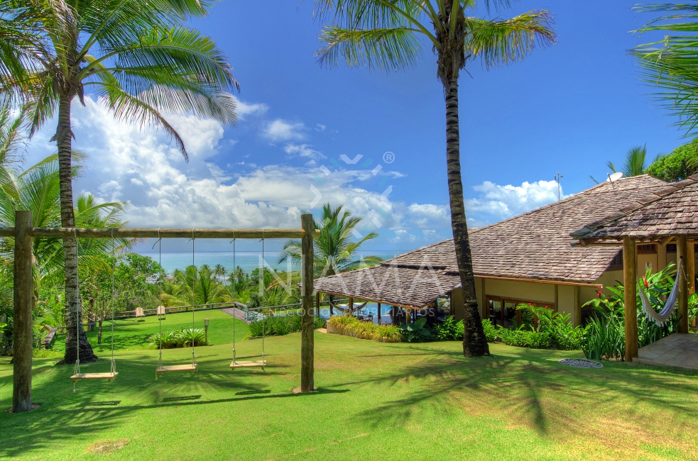 casa de luxo na praia em trancoso