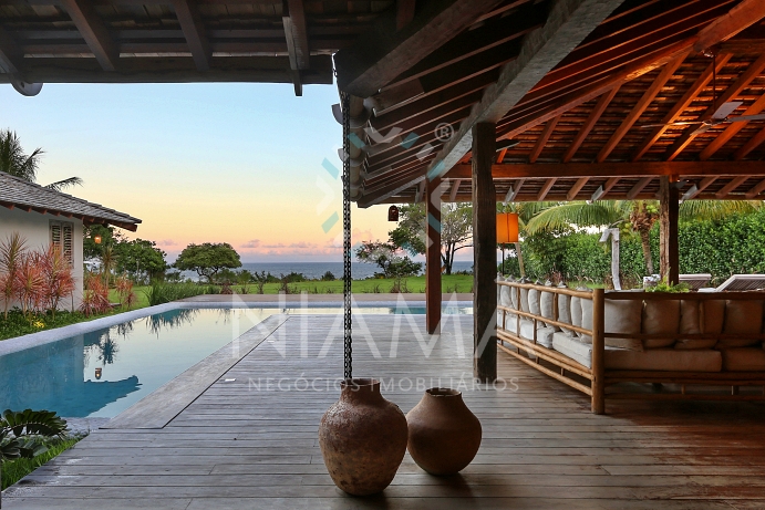 casa de luxo na praia em trancoso