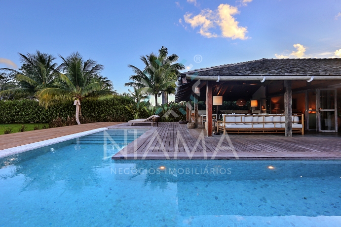 casa de luxo na praia em trancoso